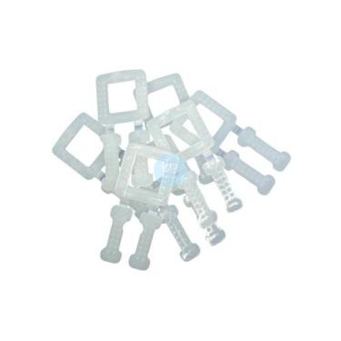 Imagem de Fivelas Plásticas Para Fita de Arquear 16mm - 500 Unidades - Embanet C