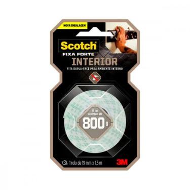 Imagem de Fita Dupla Face Esp.3M Fix,In 19X1,5M - 3m melhoria do lar