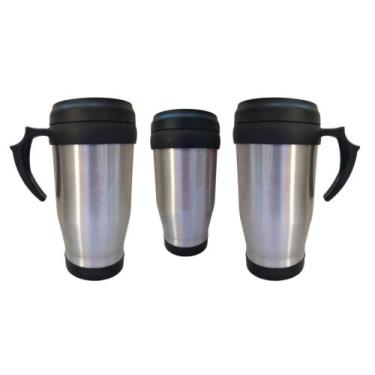 Imagem de 15 - Caneca Semi-Térmica de Alumínio 500ml - Para Sublimação - CR PERS