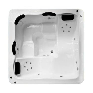Imagem de Spa Quadrado Malaga PADRÃO com hidro - Só Banheiras, 1,80X1,80X0,79, 1