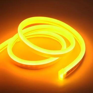 Imagem de Mangueira NEON 5 metros Led Silicone Corte 2,5cm Flex 12v Alto Brilho 