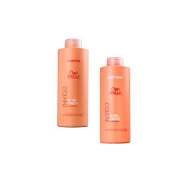Imagem de Kit Shampoo e Condicionador Wella Nutri Enrich 1 Litro