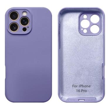 Imagem de Capa Capinha Compativel com iPhone 16 Pro Com Proteção de Camera em Si
