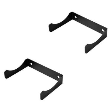 Imagem de Suportes De Garrafa De Parede Sterk Aço Carbono 12cm Decoração Organiz