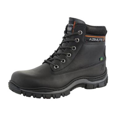 Imagem de Bota Adventure Trekking Couro Legítimo Azimute - 911 - Preta, 38