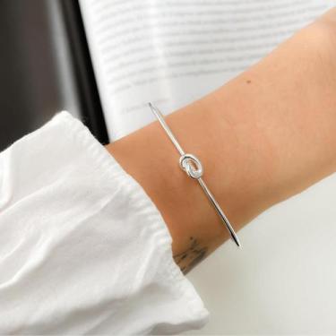 Imagem de Bracelete Nó Banhado a Ouro ou Prata - Gioh Joias