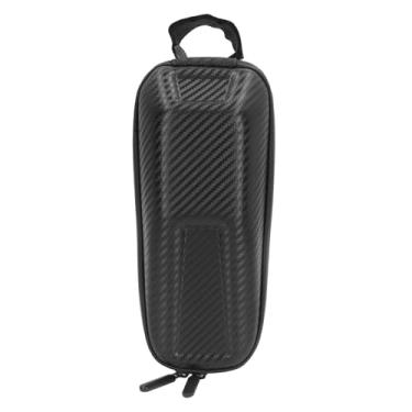 Imagem de 1 Bolsa de Armação de Bicicleta de PC Com Grande Capacidade, Bolsa à Prova D'água PU EVA Casca Dura Multicamadas Acessórios de Bicicleta