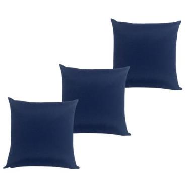 Imagem de Kit 3 Capas de Almofada Impermeável Belize Zíper Invisível 45cmx45cm -