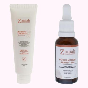 Imagem de Kit Clareador Intimo e Manchas Faciais Zaniah Dermocosméticos Z19