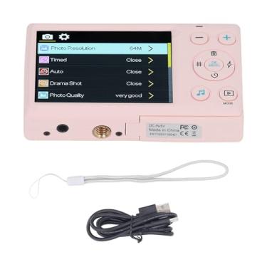 Imagem de Câmera Digital 4K, Câmera Digital Vlogging 4K 64MP 18X Zoom Autofoco Tela IPS de 2,8 Polegadas 10 Filtros Câmera Compacta para Adolescentes Crianças Meninos Meninas