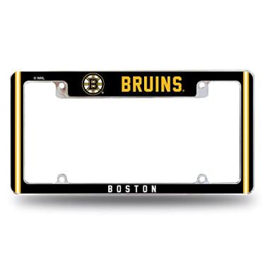 Imagem de Rico Industries Moldura de placa automotiva NHL Boston Bruins Classic 30,48 cm x 15,24 cm para carro/caminhão/SUV