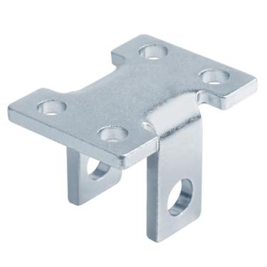 Imagem de eoere 4 peças parafuso no gancho de mola traseira 4 furos para reboque de barco molas de folha de olho duplo