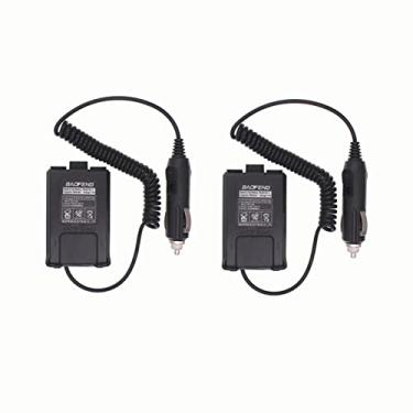 Imagem de Pacote com 2 carregadores eliminadores de bateria para rádio amador BAOFENG BF-F8 BF-F8HP BF-F8+ UV-5R UV-5RA UV-5RA+Plus UV-5RB UV-5RC UV-5RE + rádios bidirecionais