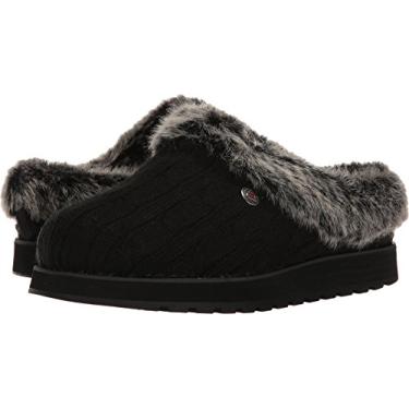 Imagem de Skechers Pantufa feminina Ice Angel, Preto, 35