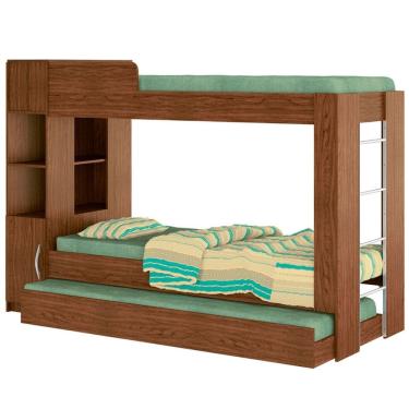 Imagem de Treliche Solteiro Cabeceira Bau 1 Porta 225x87 CM15 Diamond Dtall