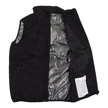 Imagem de Jaqueta de Aquecimento Elétrico de Aquecimento Rápido, 3 Engrenagens, 2 Zonas, Colete Aquecido para Homens No Inverno, Adequado para Trabalho Diário de Idosos, Horas Extras, (3XL)