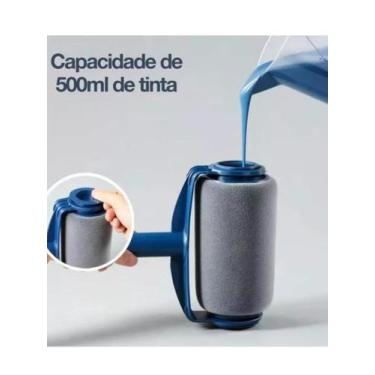 Imagem de Rolo para pintura de espuma com reservatorio sem respingos - WESTERN