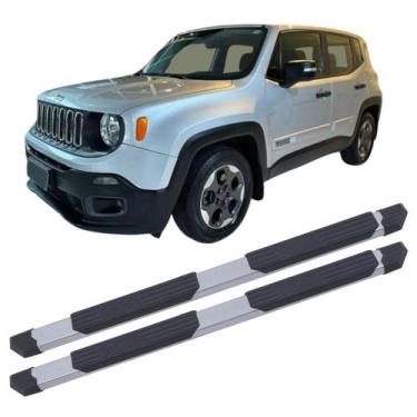 Imagem de Estribo Renegade 2022 2023 2024 Tubular Extreme Prata - C&K