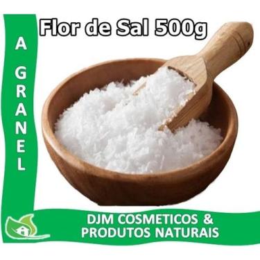 Imagem de Flor de Sal Mossoró 500g com Laudo - Sal Sertão