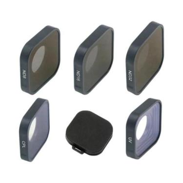 Imagem de Preto Vermelho Uv Cpl Nd8 Nd16 Nd32 Kit De Filtro Para Gopro Hero 13 1