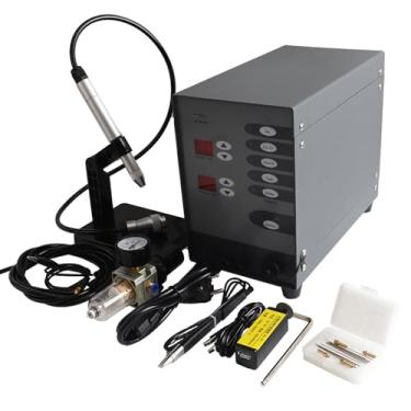 Imagem de Máquina de solda a ponto CNC totalmente automática, kit de máquina de solda a arco de pulso de 100 W, ferramenta de reparo de joias 50-600 A, adequada para joias de ouro e prata, soldagem de joias