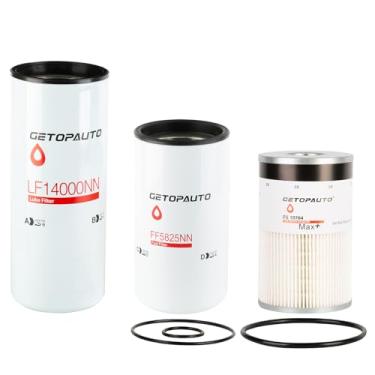 Imagem de GETOPAUTO Kit de troca de óleo LF14000NN FF5825NN FS19764 compatível com Cummins Fleetguard