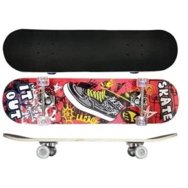 Imagem de Skate Infantil Varias Cores Com Lixa 78,5Cm