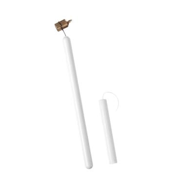 Imagem de rockible Fine Line Fluid Writer Paint Pen detalhando a caneta de pintura fina para rastreamento, Branco