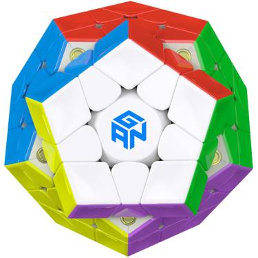 Imagem de Cubo magnético Megaminx gan Megaminx M de 3x3 velocidades sem adesivo