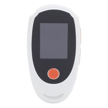 Imagem de Microscópio Digital de Mão Com Luz LED 2MP 2 Polegadas Melhor de Bolso Portátil Glass de Lupa por Plantas Flores (Branco)