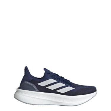 Imagem de adidas Ultraboost 5.0 DNA Tênis de corrida masculino, Azul escuro/branco/prata halo, 7 Wide