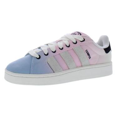 Imagem de adidas Campus 00s Tênis masculino, Azul maravilha / nuvem alfa branco/rosa transparente, 38
