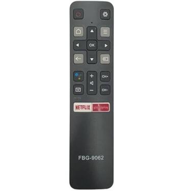 Imagem de Controle Remoto TV SMART TCL NETFLIX E GLOBOPLAY Compatível 9062