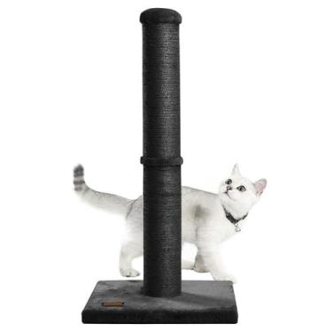 Imagem de Arranhador para gatos Karolpar 86 cm com corda de sisal natural