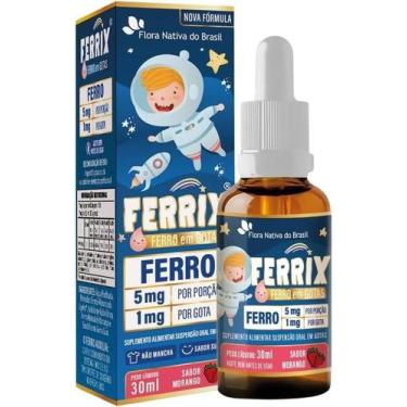 Imagem de FERRIX Ferro infantil 30ml  Flora Nativa - Flora Ntiva do Brasil