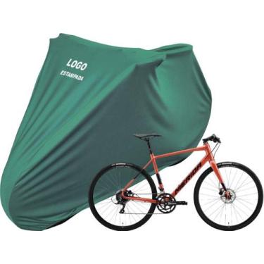 Imagem de Capa Cobrir Bike Merida Speeder 200 Mtb Tecido Helanca - Mz, Verde
