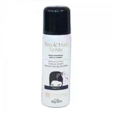 Imagem de Retok Hair Spray Preto Anaconda 50Ml-Unissex