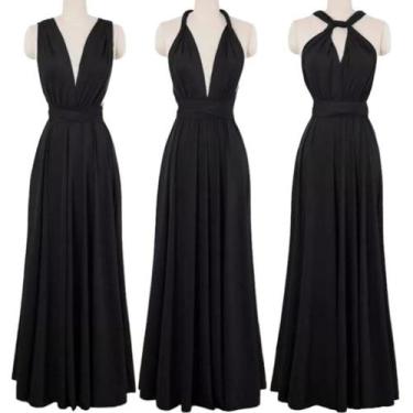 Imagem de Vestido Festa Madrinha Longo Varias Formas De Uso Multiforma. Tamanho 