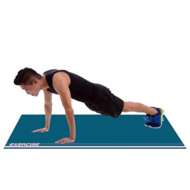 Imagem de TAPETE SPEED TRAINING PARA ROLO DE TREINO DE BIKE 66X185cm CASA DONA, 