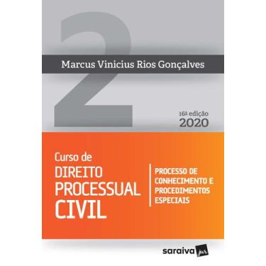 Imagem de Livro - Curso de Direito Processual Civil - Vol. 2 - 16ª edição de 202