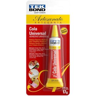 Imagem de Cola de ALTA Resistência Universal Artesanato 17G - Caixa com 12 - Tek