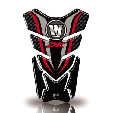 Imagem de Protetor De Tanque Adesivo Moto Haojue Dk Vermelho Vermelho