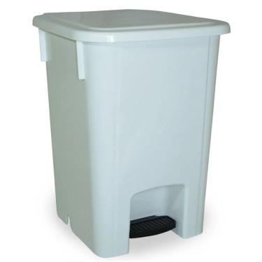 Imagem de Lixeira 100L Branca Bralimpia Cp10