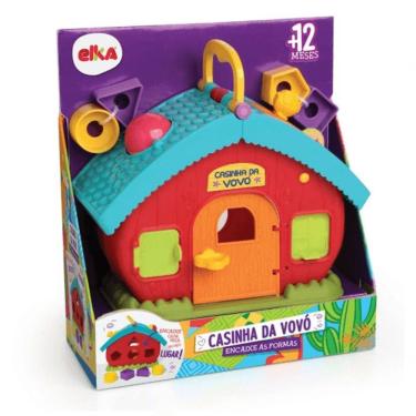 Imagem de Casinha Da Vovó Encaixe As Formas - Elka