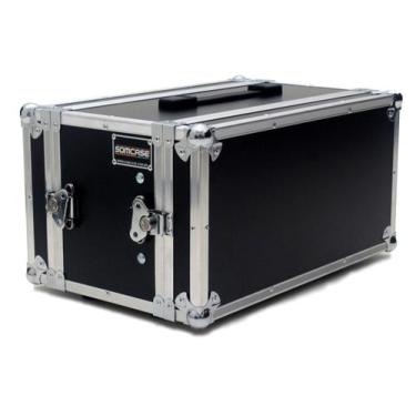 Imagem de Hard Case Rack Mesa Soundcraft Mixer Ui24 + 1U - Somcase