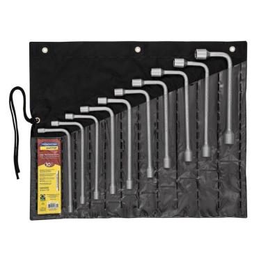 Imagem de Jogo De Chaves Biela Em Aço Especial Cromado 10 Peças Tramontina Master