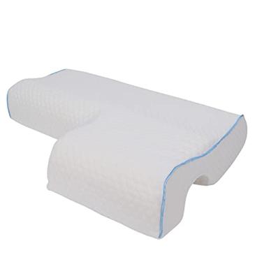Imagem de Travesseiro de abraço de Vomeko, travesseiro para casais para dormir, travesseiro arqueado da memória, travesseiro de espuma de espuma de memória respirável, travesseiro de (Lewa ręka kostki wodnej)