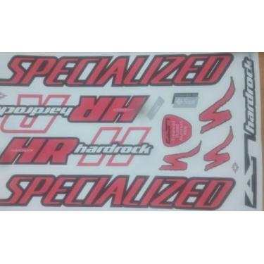 Imagem de Adesivos colante bikes specialized vermelho - Amazonas