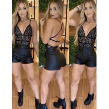 Imagem de Shorts feminino Hot Pants  Shorts Feminino Modinha Balada - Penélope c