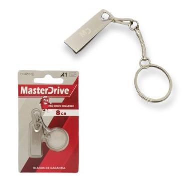 Imagem de Pen Drive 8GB 2.0 Metal Masterdrive